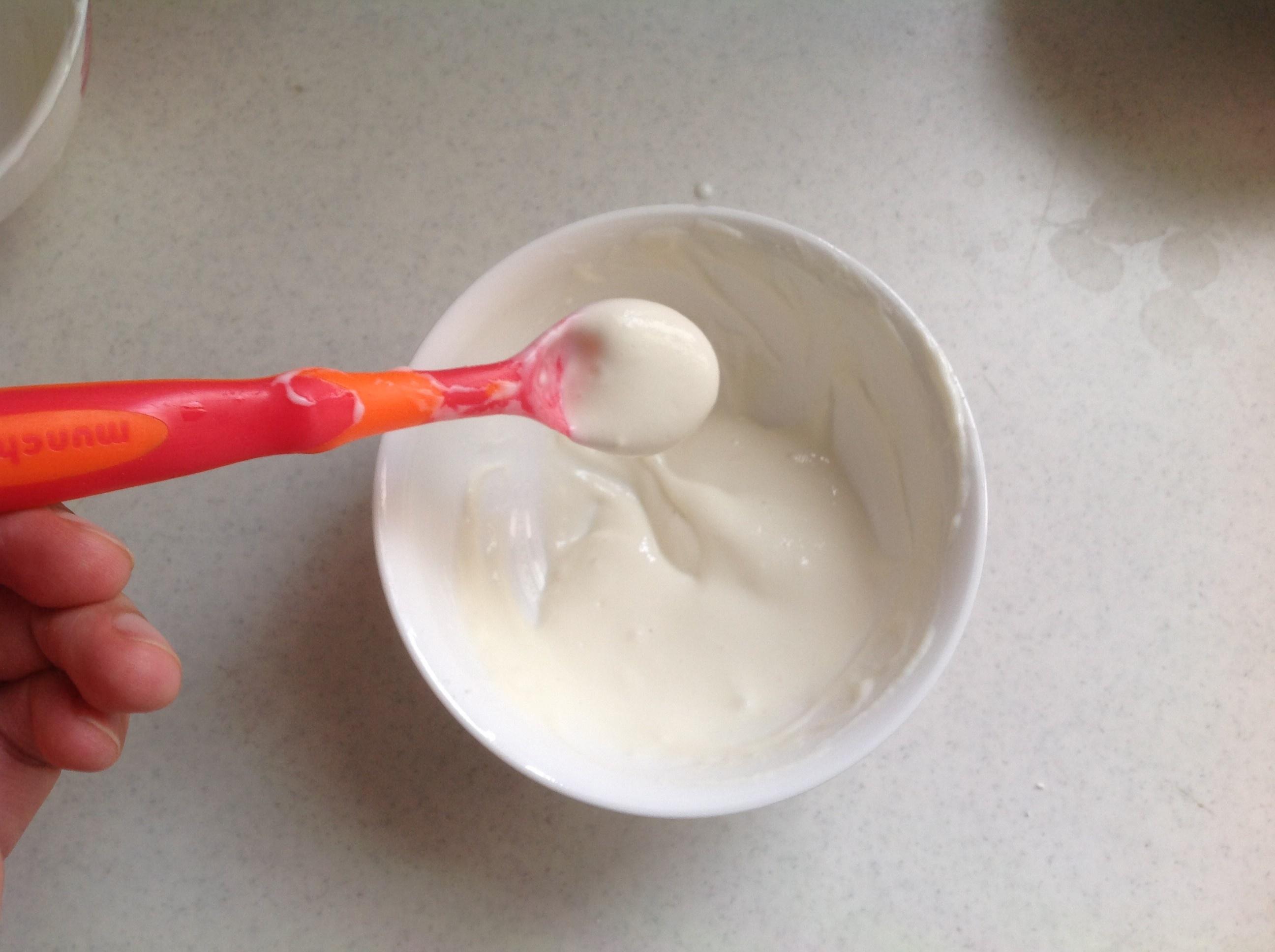 【快手輔食】酸奶榴蓮蛋糕（8m+）的做法 步骤2