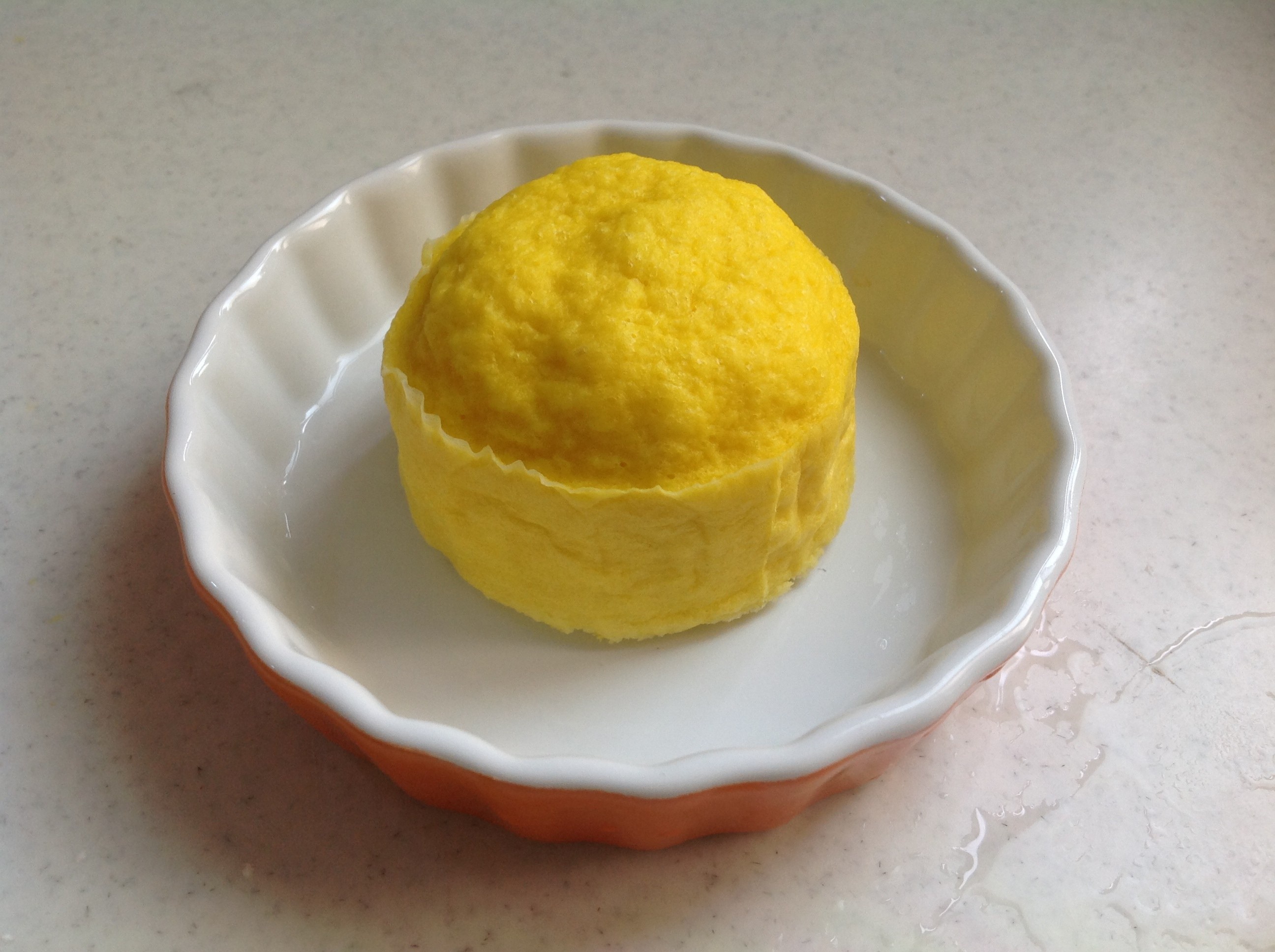 【快手輔食】酸奶榴蓮蛋糕（8m+）的做法 步骤8