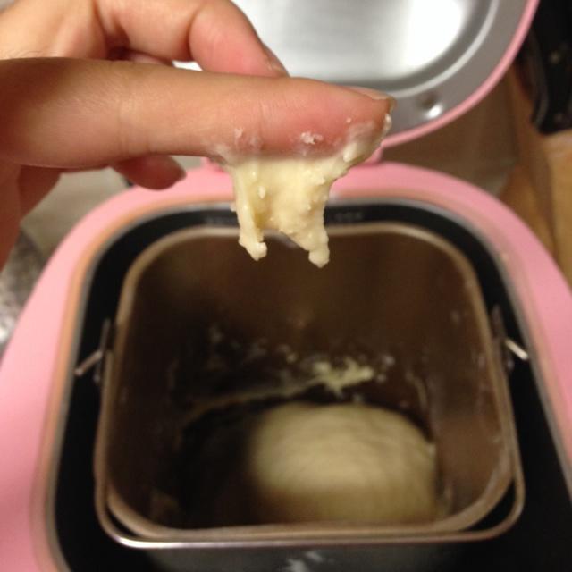 面包機版香香牛奶面包的做法 步骤16