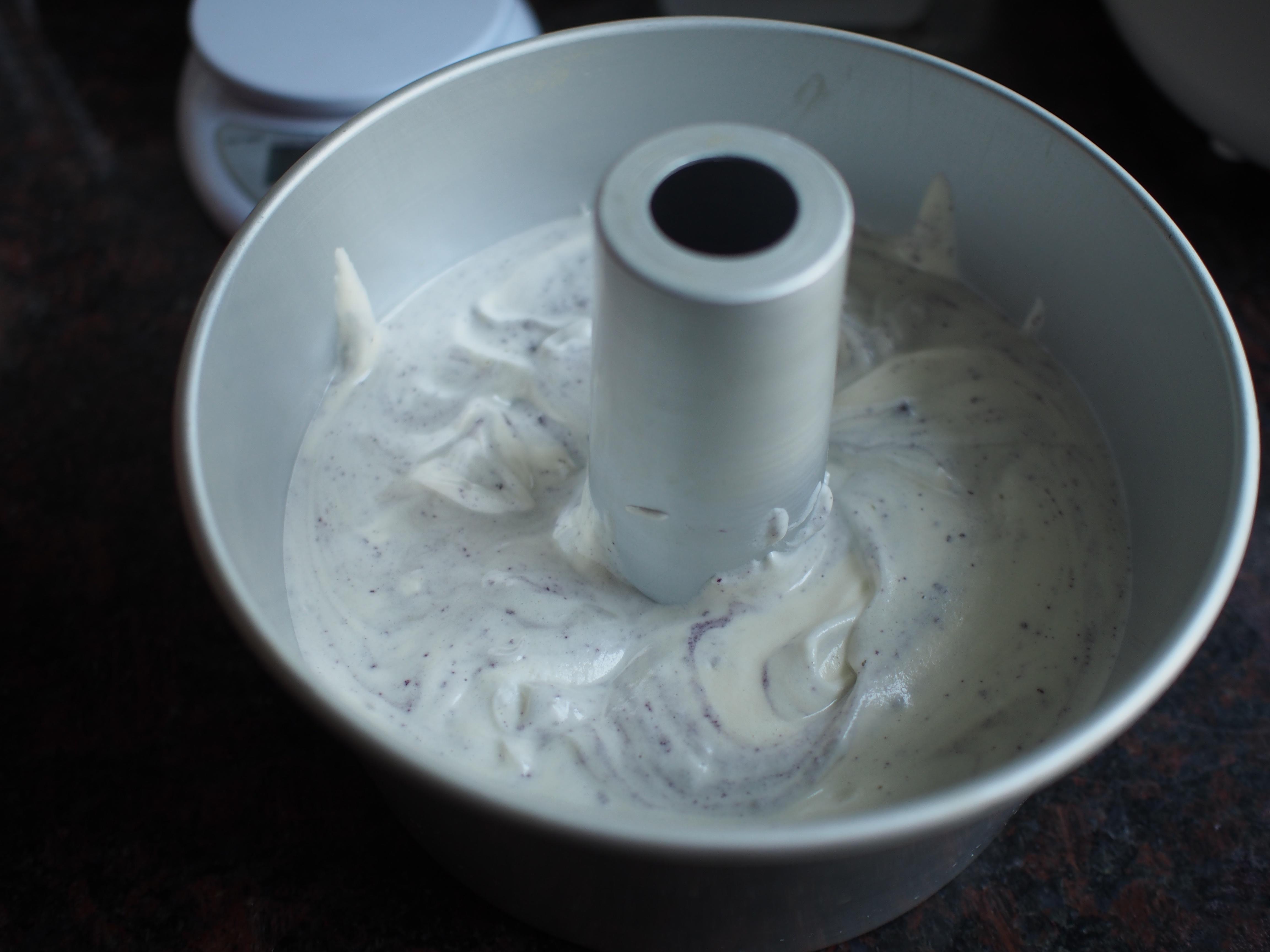 紫薯椰奶大理石戚風蛋糕的做法 步骤10