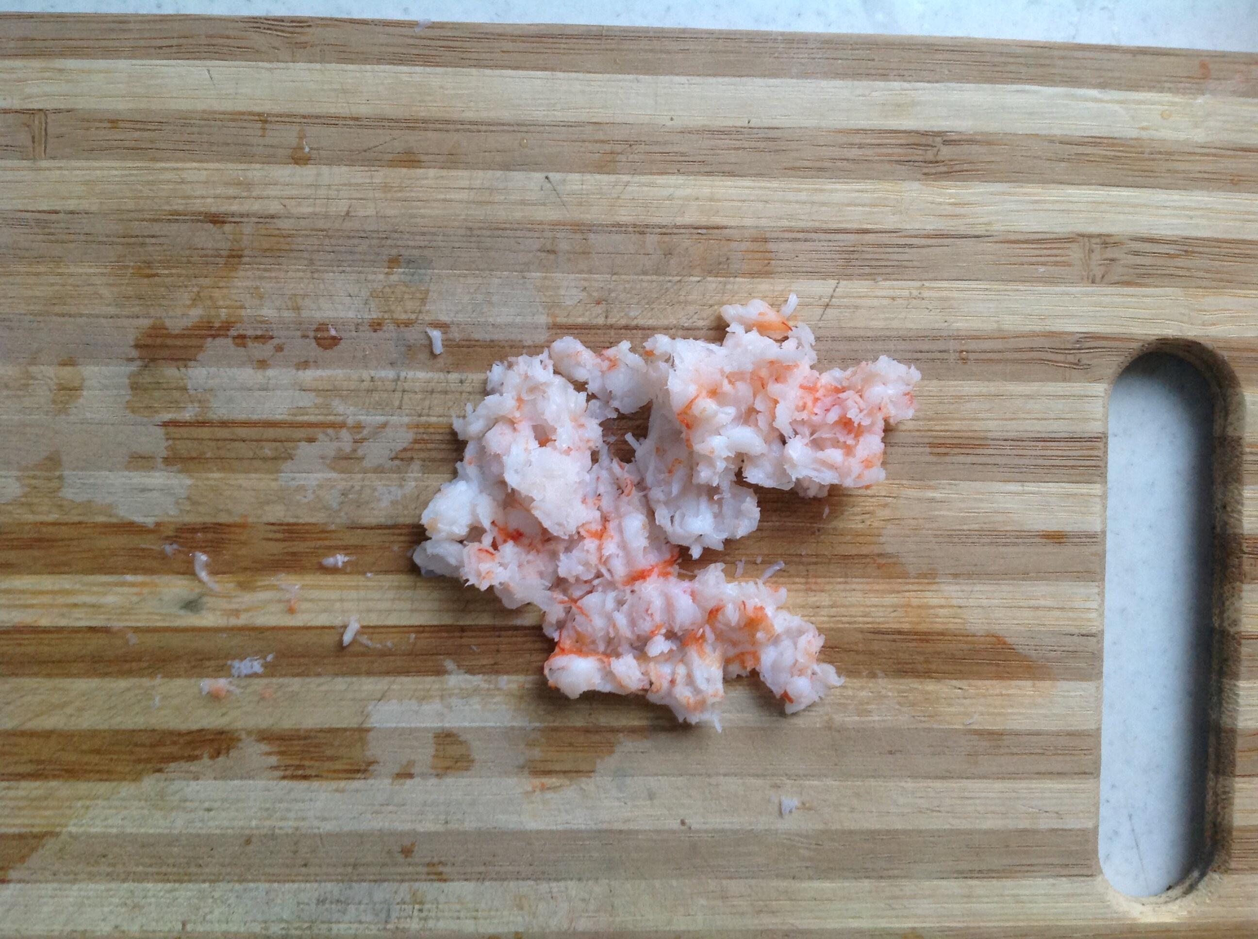 【快手輔食】西蘭花生菜蝦肉面（10m+）的做法 步骤4