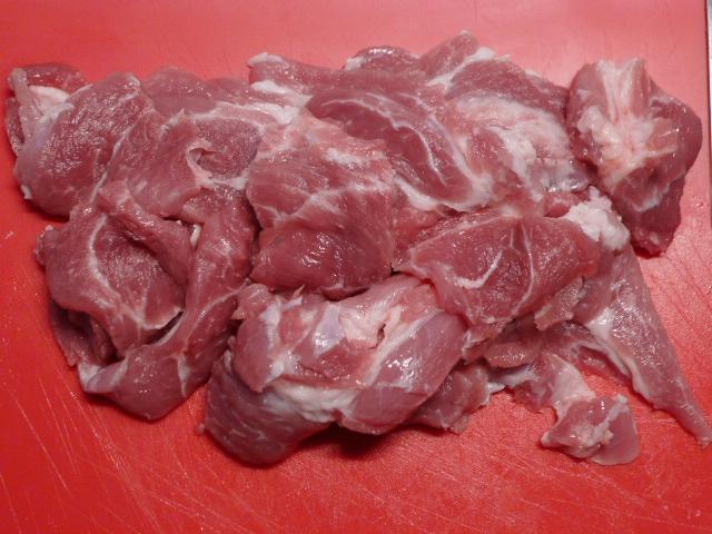 懶人吃肉︰生煎豬梅花肉的做法 步骤2