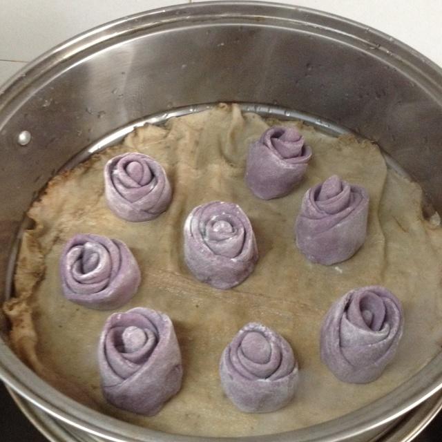 紫薯小饅頭的做法 步骤14