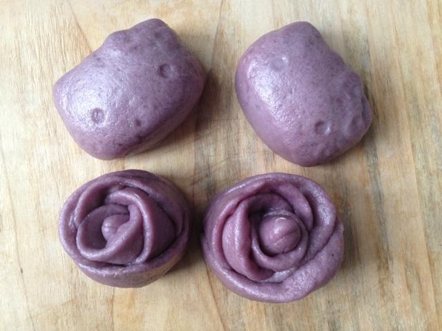 紫薯小饅頭的做法 步骤15