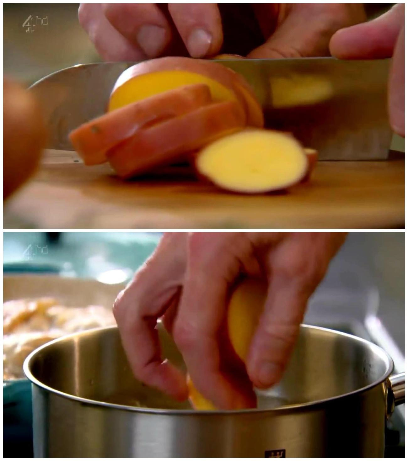 【Gordon的家庭烹飪】香草煎土豆的做法 步骤1