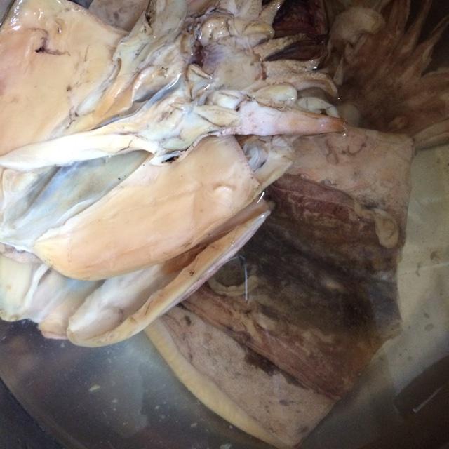 Bonnie私房菜——五花肉墨魚溫補湯的做法 步骤1