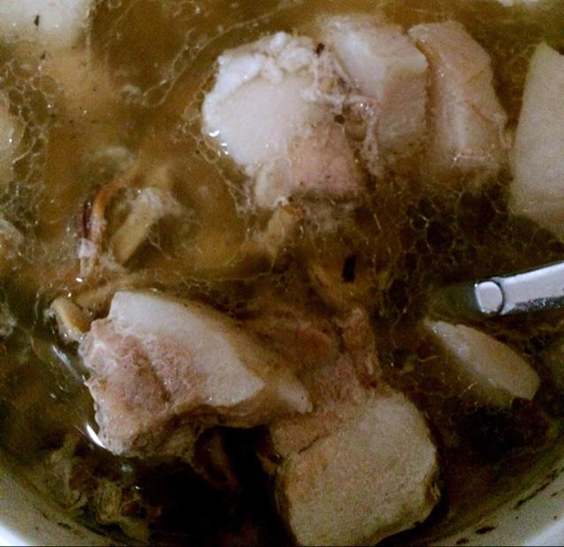 Bonnie私房菜——五花肉墨魚溫補湯的做法 步骤8