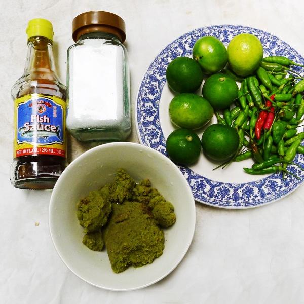 青咖哩泰椒醬的做法 步骤1