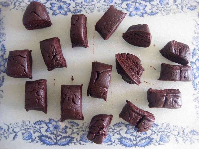 萬聖節骷髏頭巧克力餅干的做法 步骤6