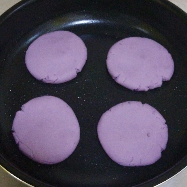 紫薯米餅的做法 步骤1