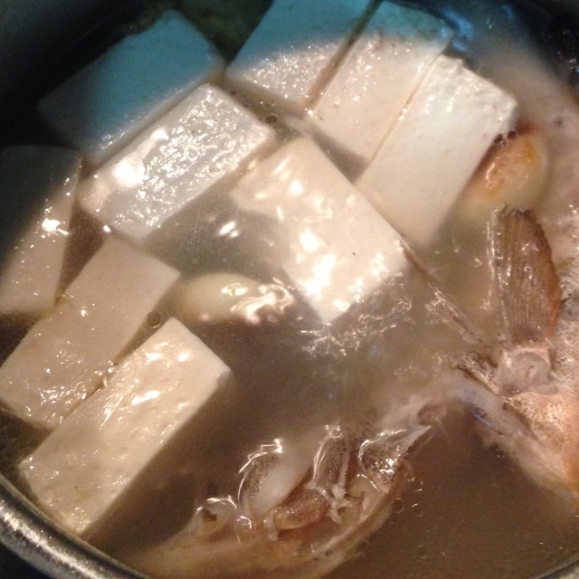 斑魚豆腐湯的做法 步骤4