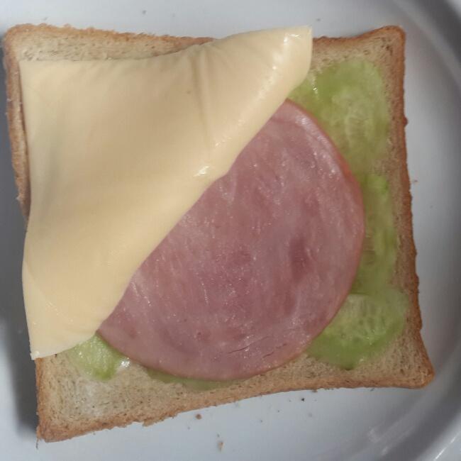 我做的三明治的做法 步骤2