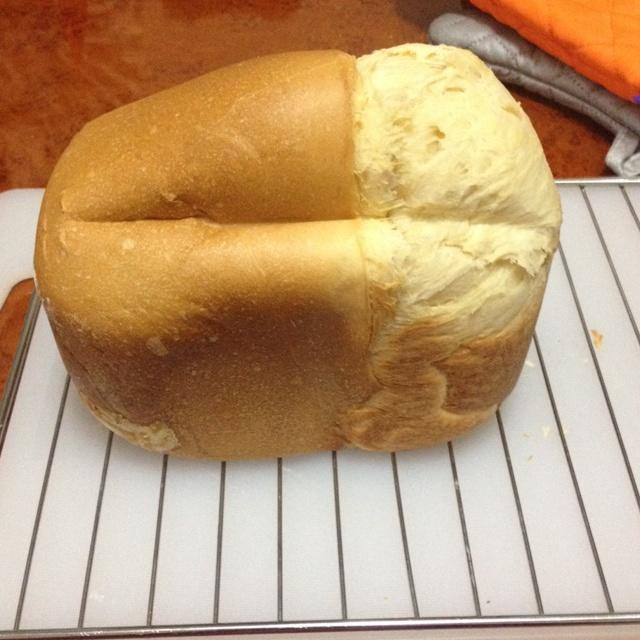 柏翠6900面包機淡奶油土司的做法 步骤8