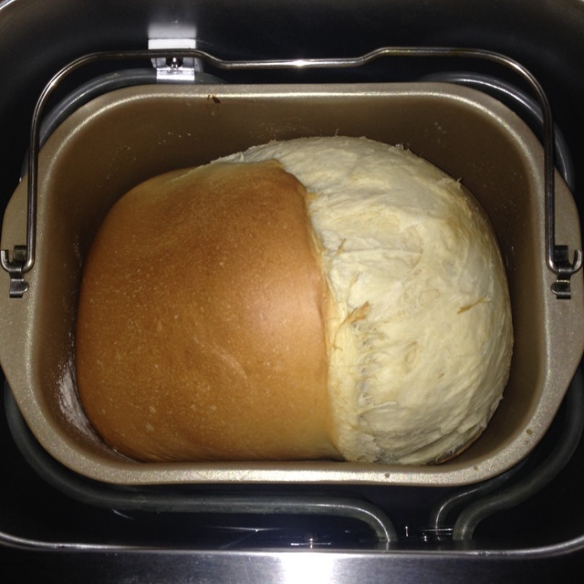 柏翠6900面包機淡奶油土司的做法 步骤7