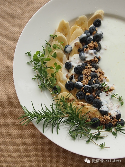 ❝kiki廚房❞ 早餐 藍莓香蕉優格的做法 步骤6