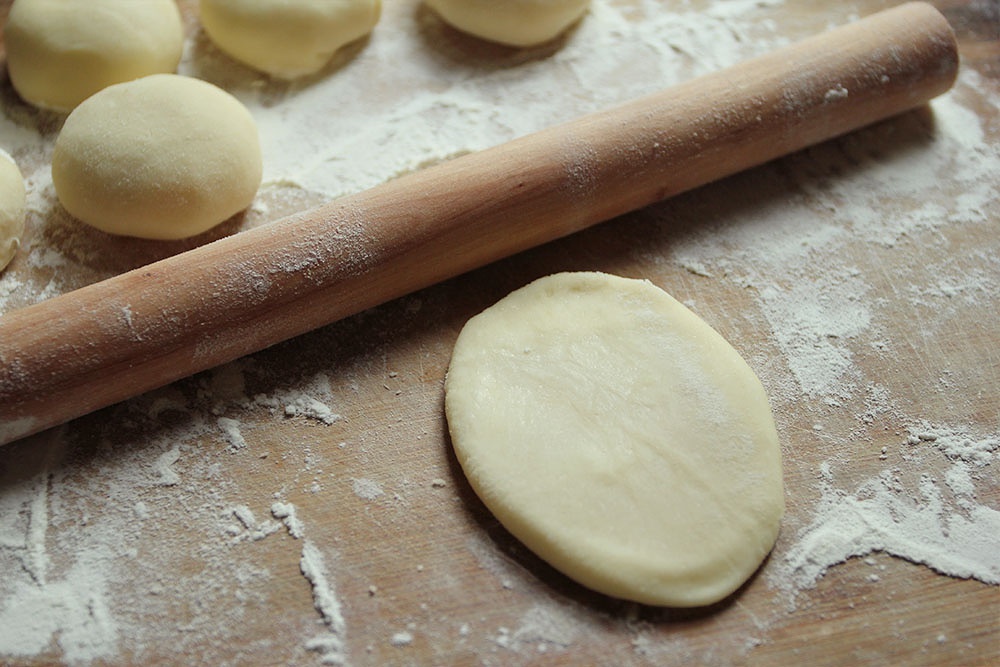 紅豆酥餅（附油酥不測漏的辦法）的做法 步骤4