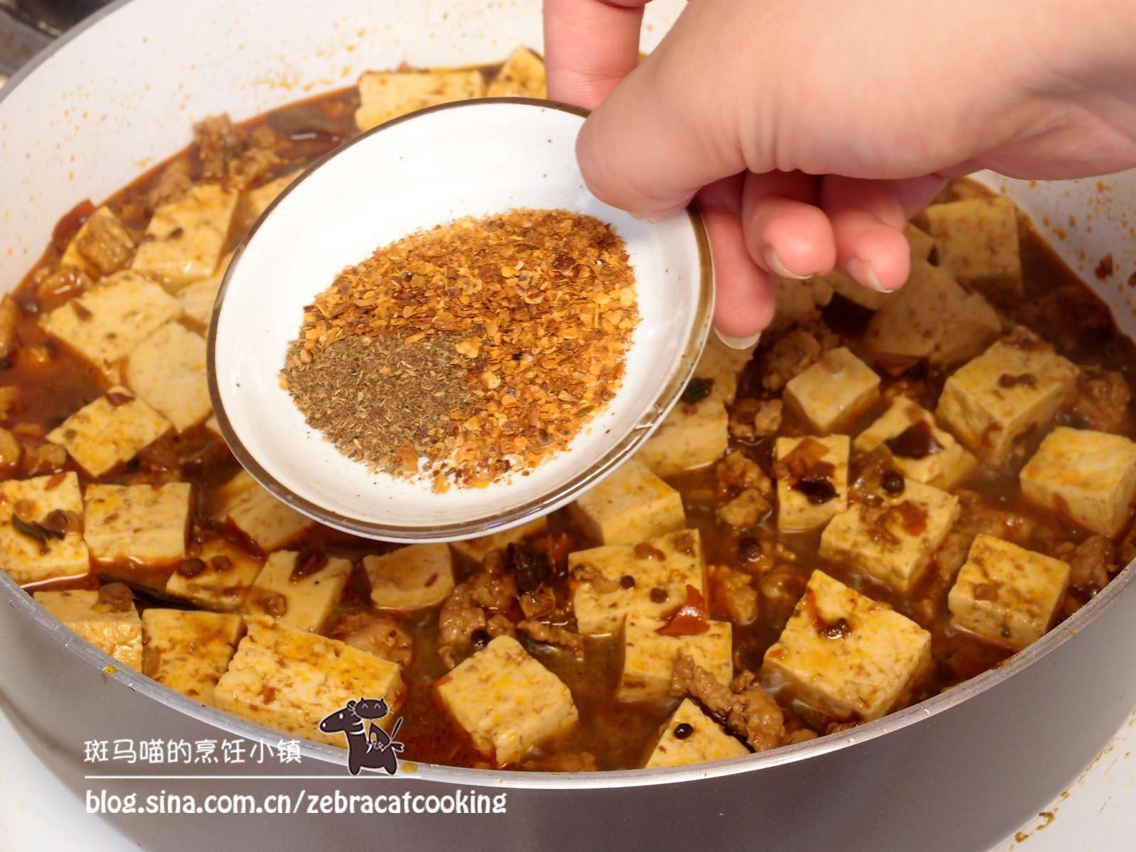 【斑馬喵】沒有麻子也能做好麻婆豆腐的做法 步骤8