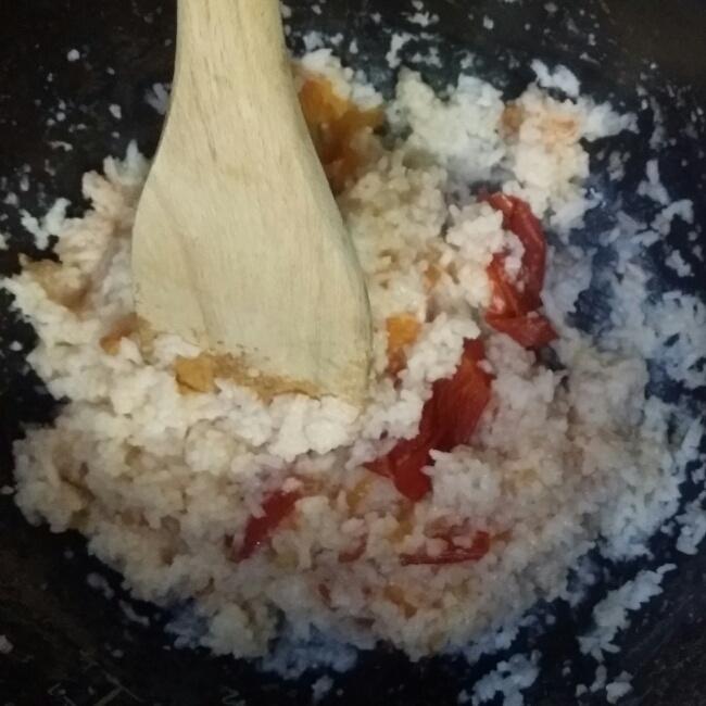 粗糧芝士番茄飯的做法 步骤1