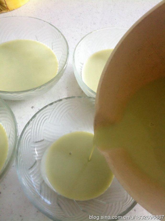 綠茶口味意式奶凍－Green tea panna cotta的做法 步骤8
