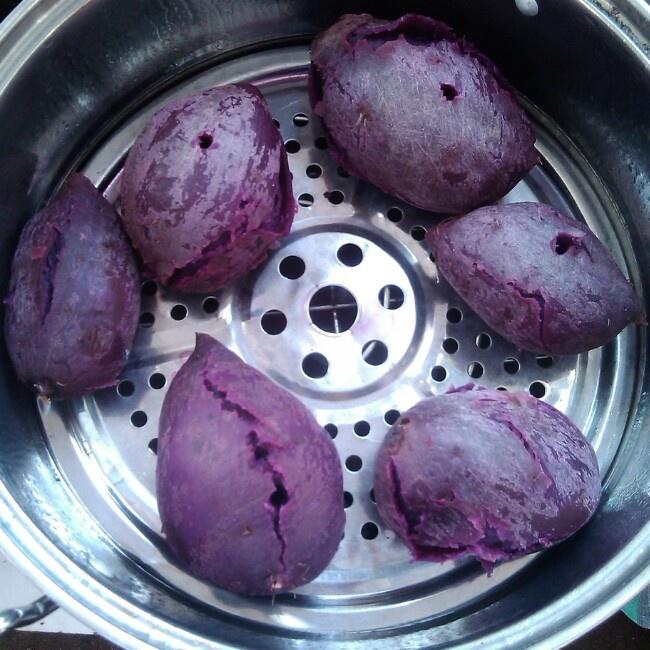紫薯湯圓的做法 步骤1