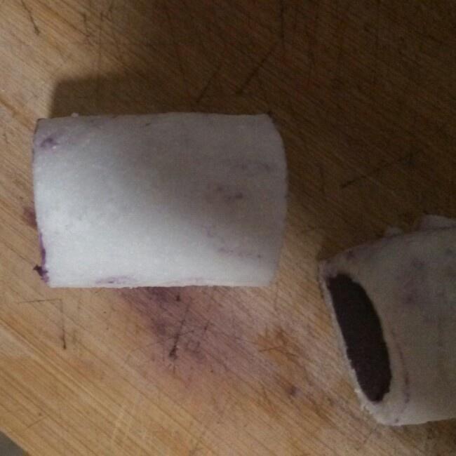 西米粉小點心∼水晶紫薯卷（簡約版）的做法 步骤8