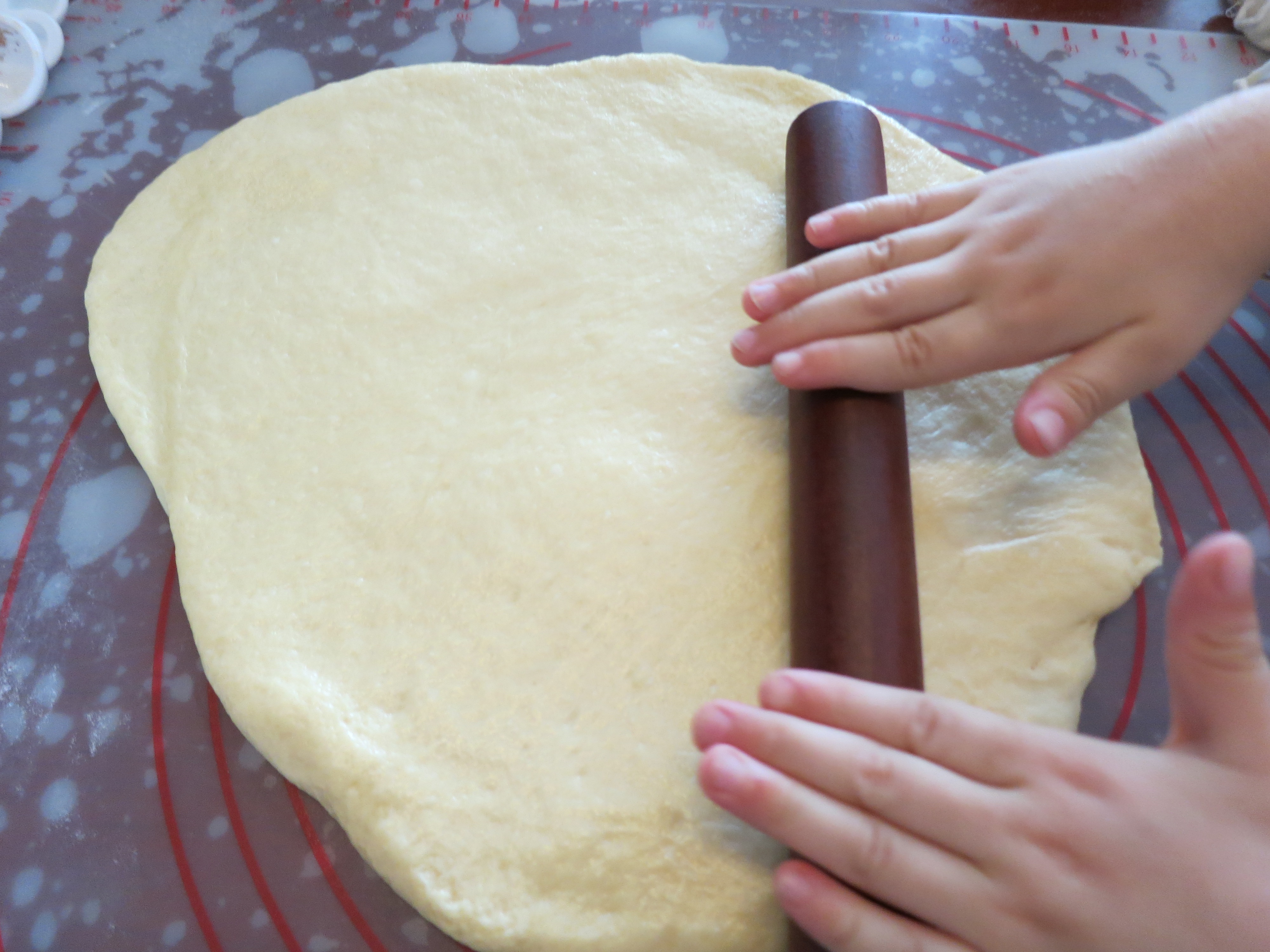 甜面包之--肉桂卷的做法 步骤4