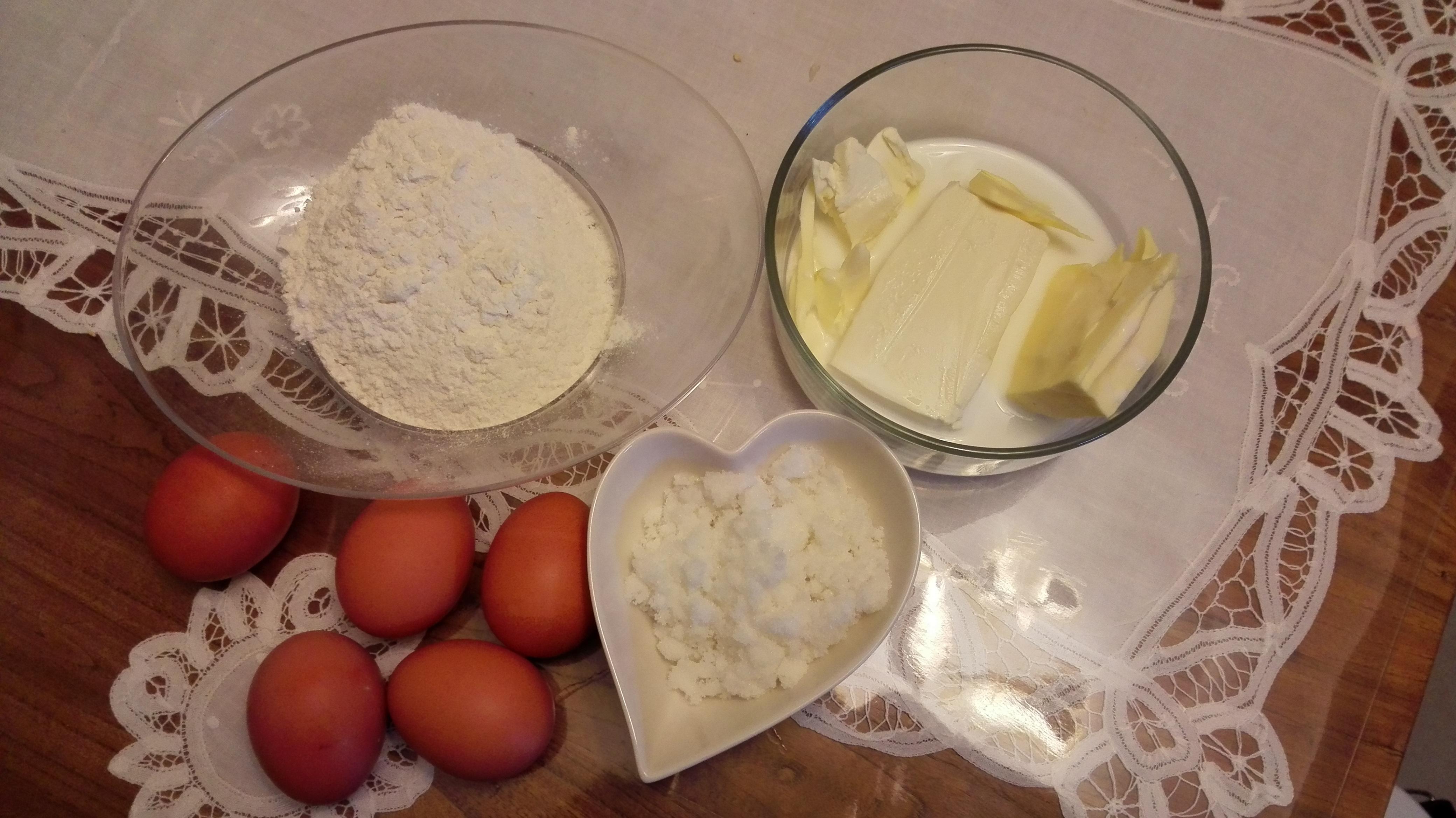超美味乳酪戚風蛋糕的做法 步骤1