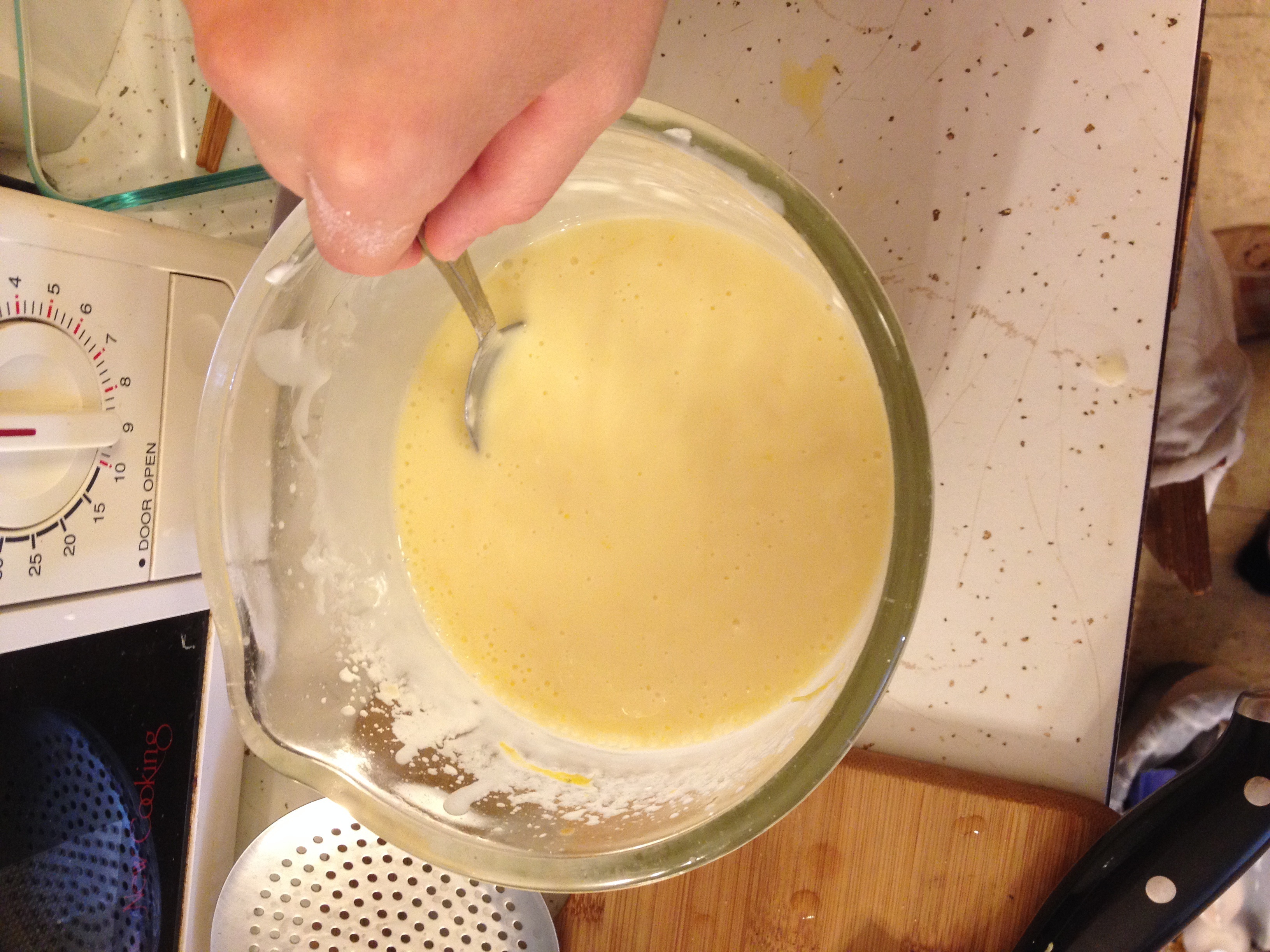 Yogurt Lemon Pond Cake (酸奶檸檬磅蛋糕)的做法 步骤3