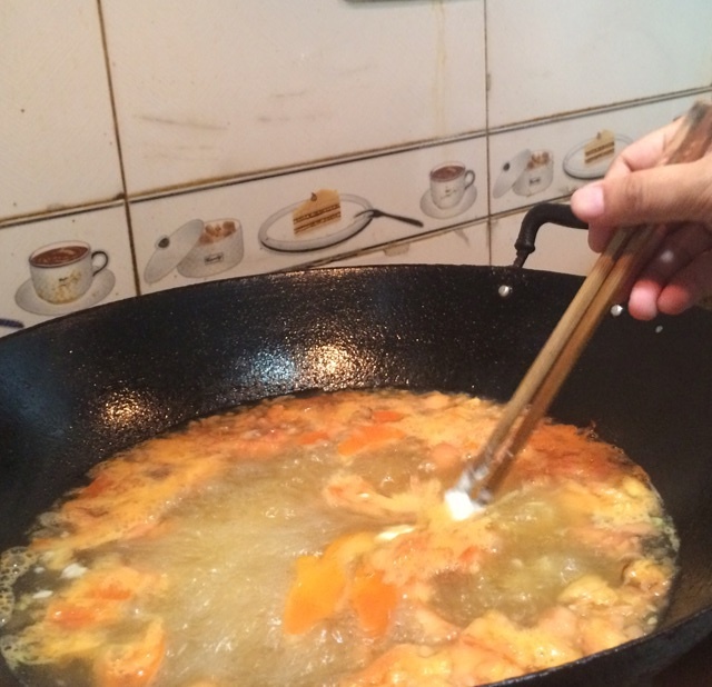 老丁的私房菜-面疙瘩湯的做法 步骤6