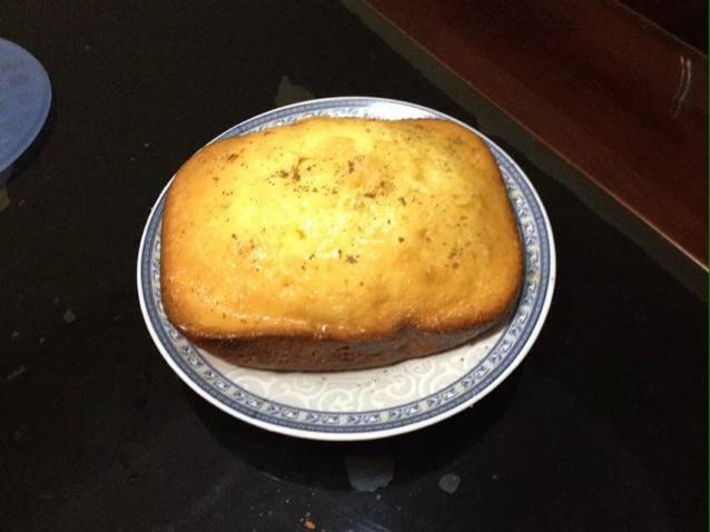 裹漿檸檬皮碎蛋糕（面包機版）的做法 步骤5
