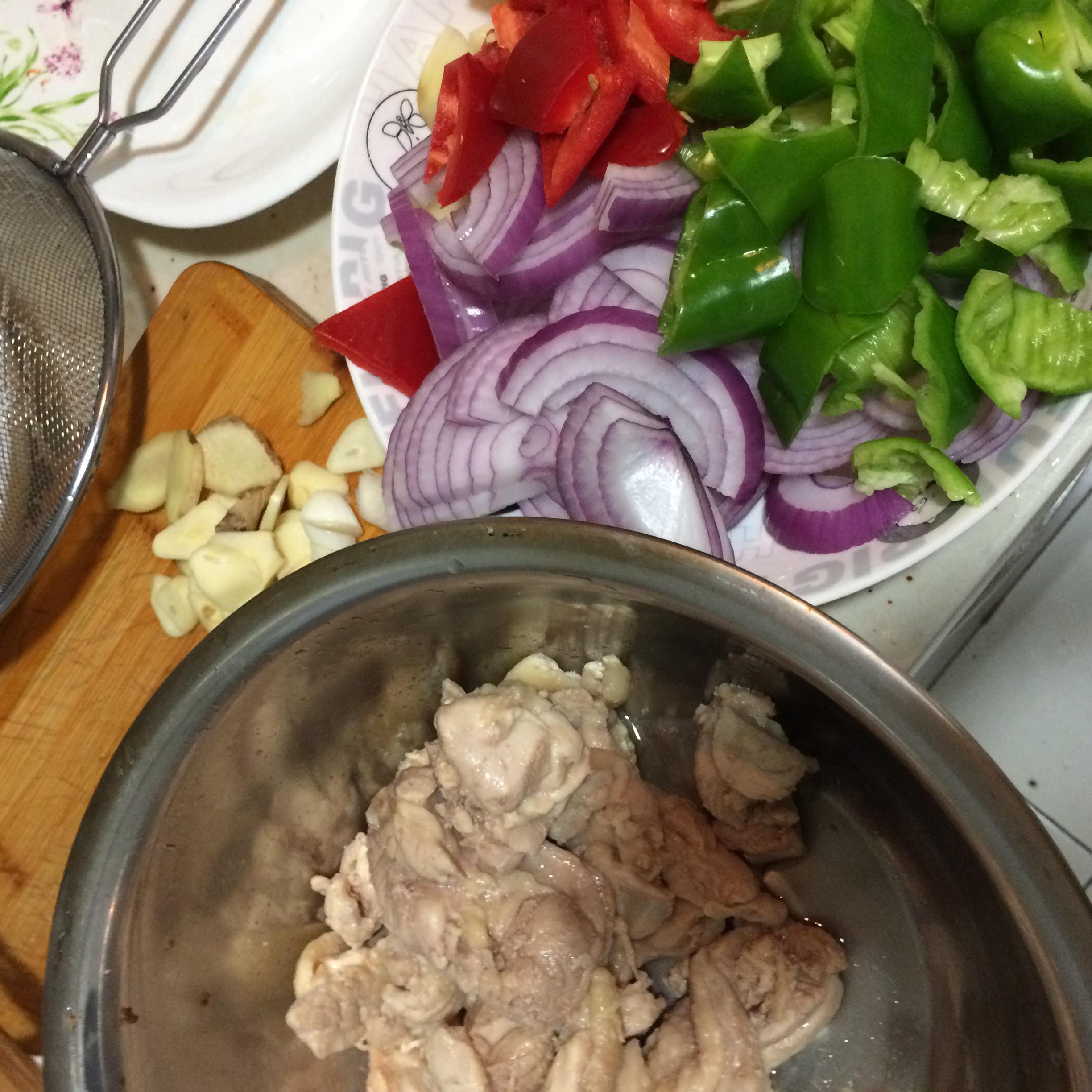 老丁的私房菜－新疆大盤雞的做法 步骤2