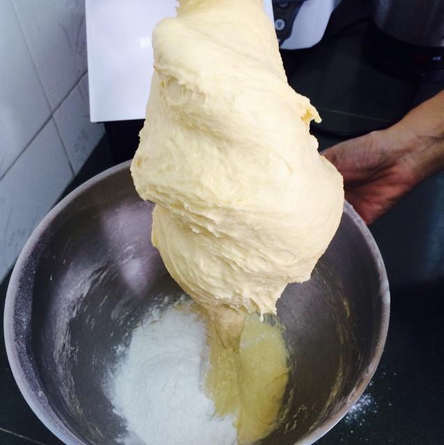 南瓜（椰蓉）軟面包的做法 步骤5