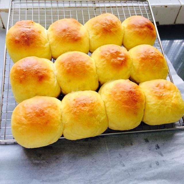 南瓜（椰蓉）軟面包的做法 步骤9