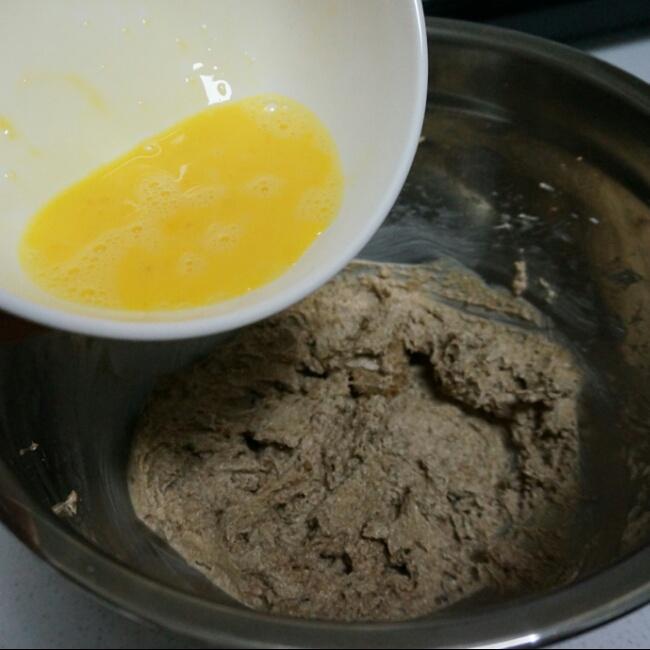 火山果仁花糖燕麥餅干的做法 步骤4