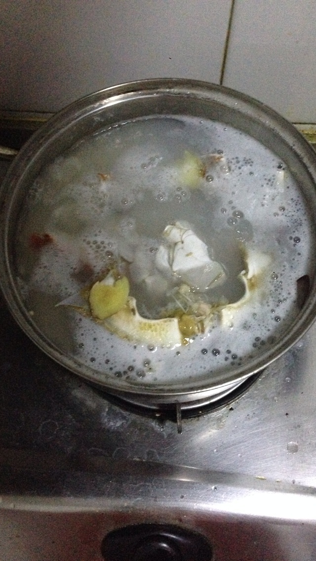 梭子蟹海鮮粥的做法 步骤6