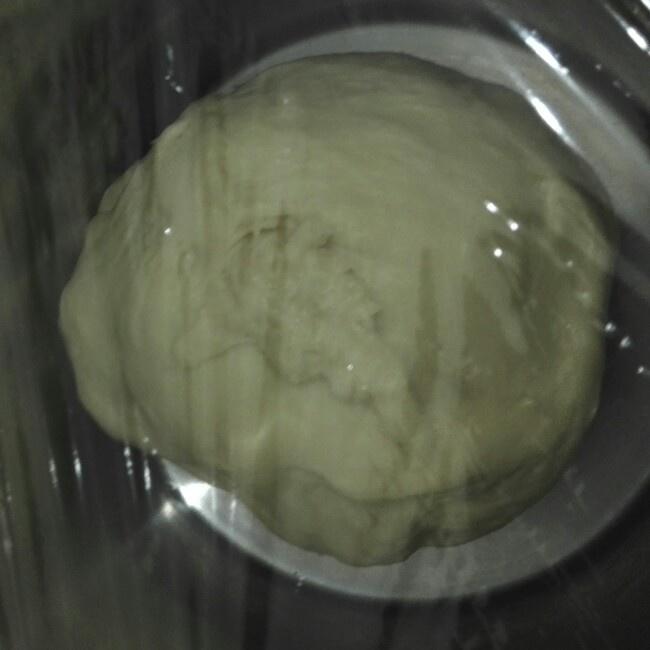 面包機+烤箱版面包（湯種）的做法 步骤4