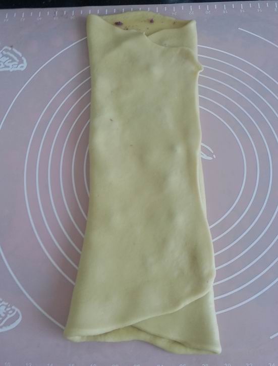 紫薯手撕面包（無需揉出膜）的做法 步骤8