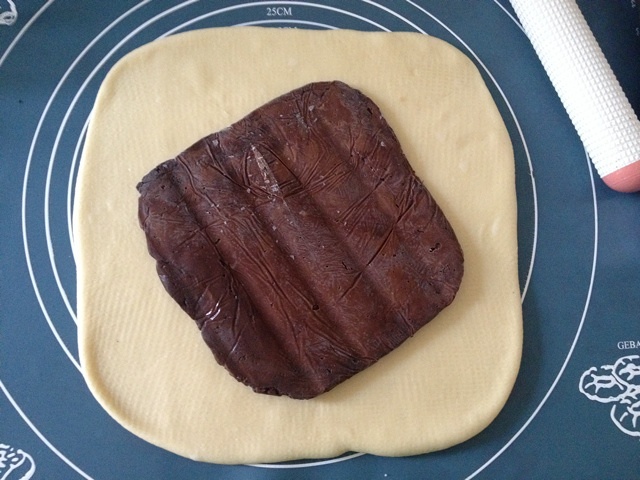 大理石小方包∼紅燒肉面包（湯種）的做法 步骤6