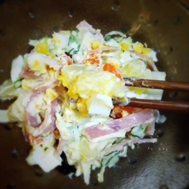 吃一口就停不下來的土豆沙拉（日式）的做法 步骤6