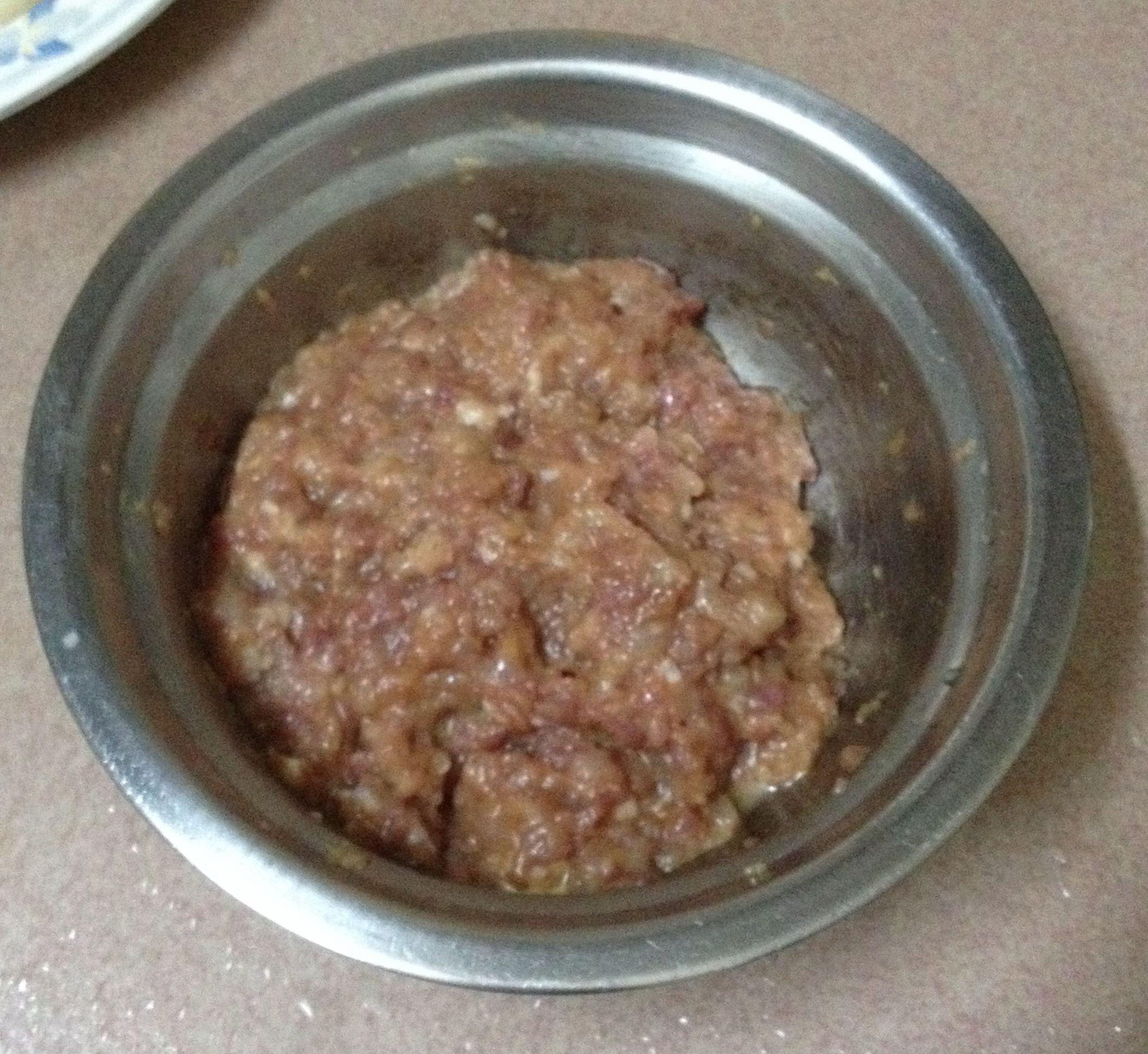 蓮藕夾肉的做法 步骤1