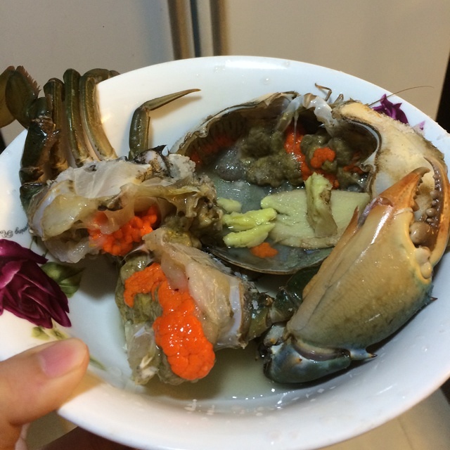 生地青蟹湯的做法 步骤1