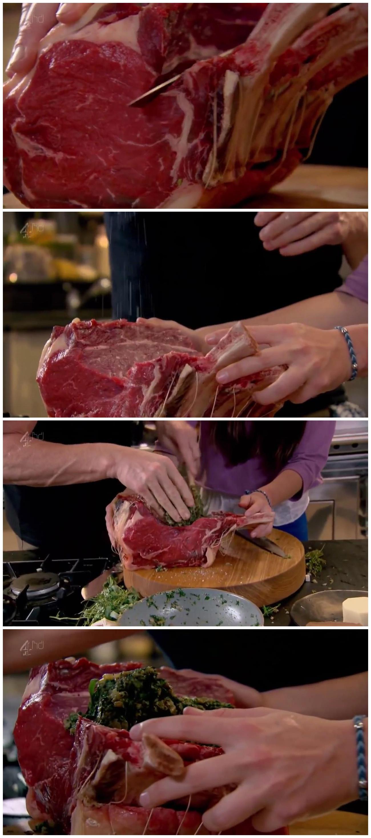 【Gordon的家庭烹飪】填餡烤牛肉的做法 步骤6