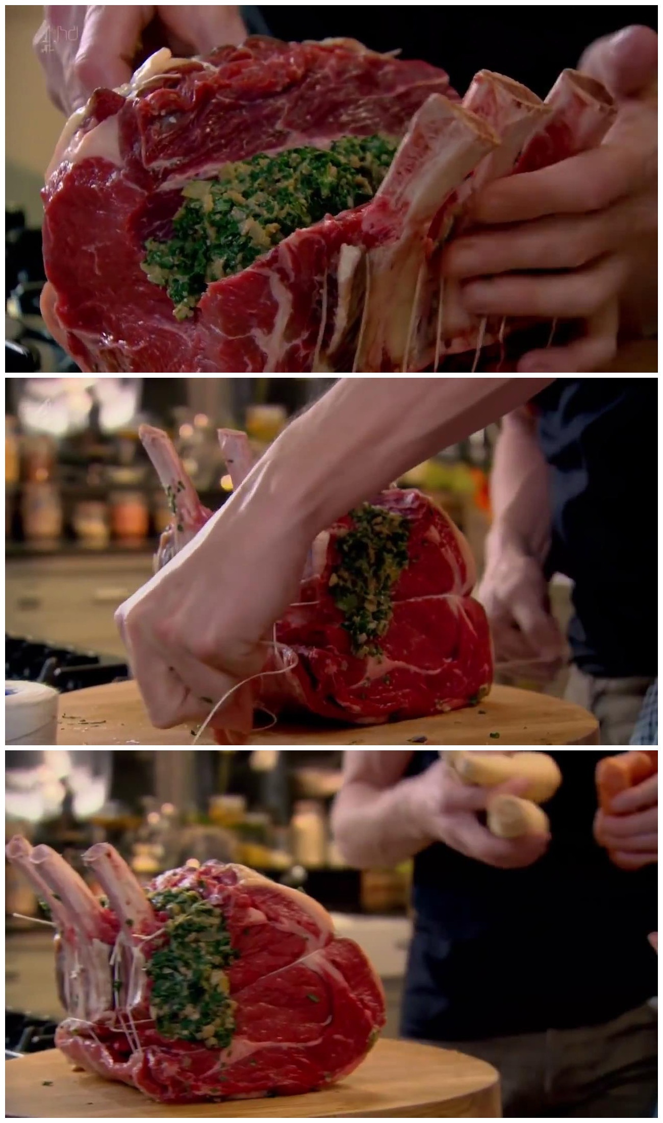 【Gordon的家庭烹飪】填餡烤牛肉的做法 步骤7