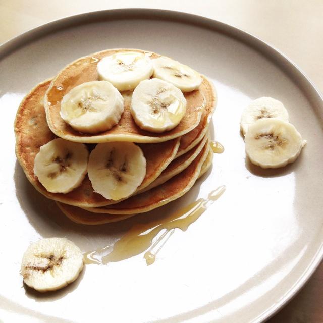 banana pancake的做法 步骤4