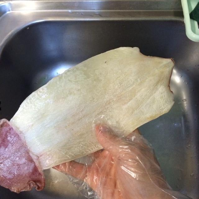 烤箱版︰烤魷魚的做法 步骤1
