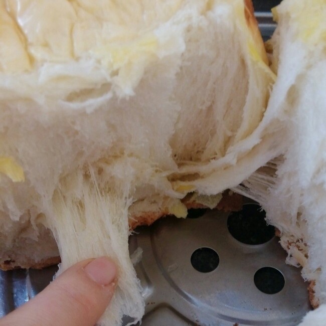 面包機版—中種煉乳土司的做法 步骤4