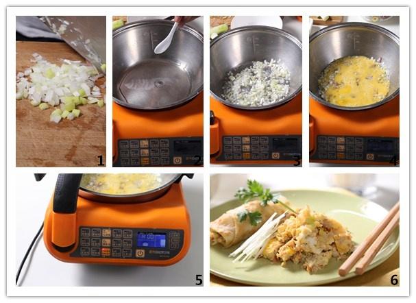 蝦醬雞蛋—自動烹飪鍋食譜的做法 步骤2