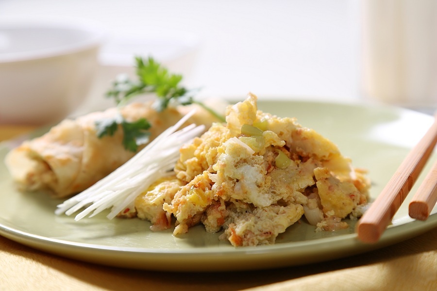 蝦醬雞蛋—自動烹飪鍋食譜的做法 步骤4