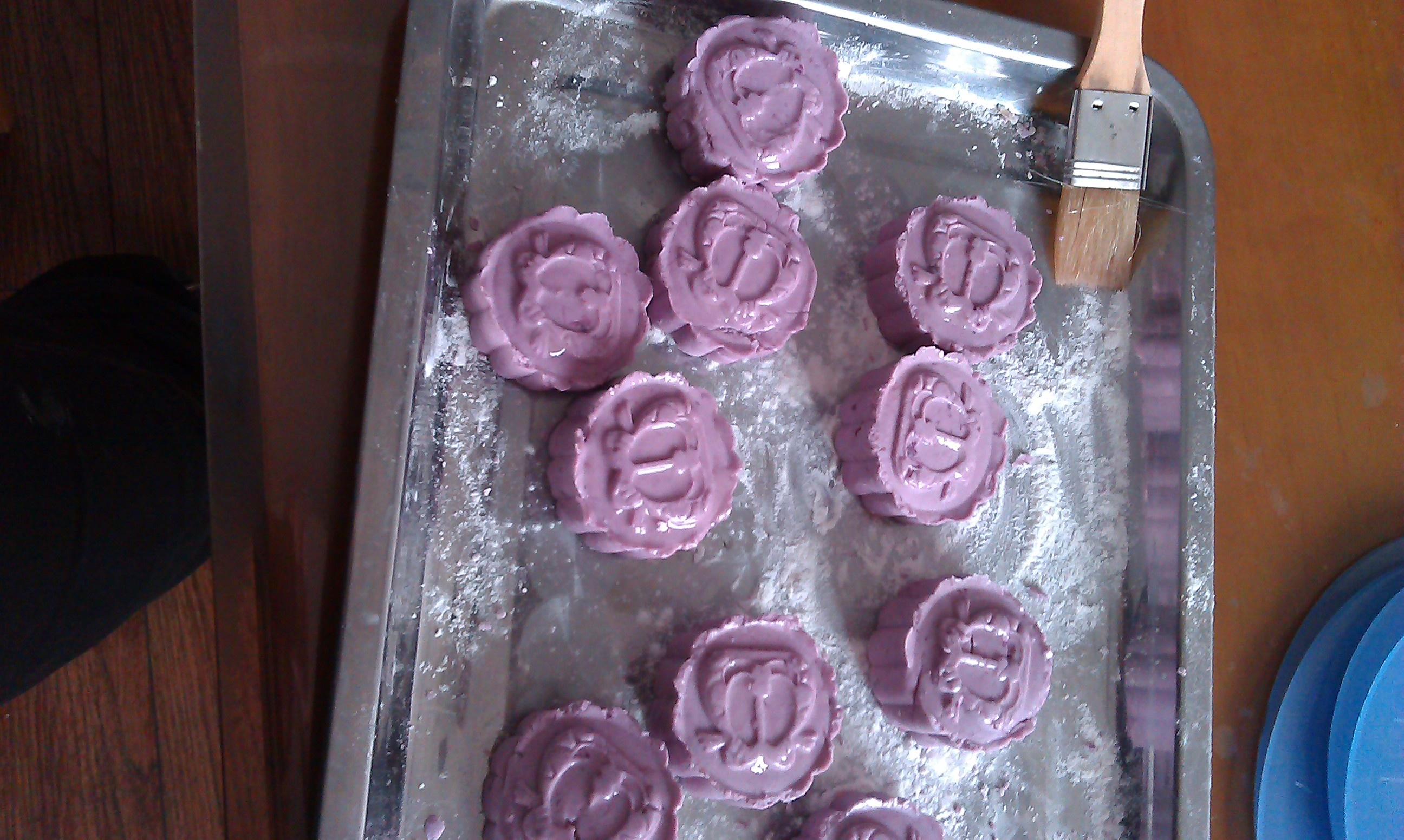 紫薯餅的做法 步骤2