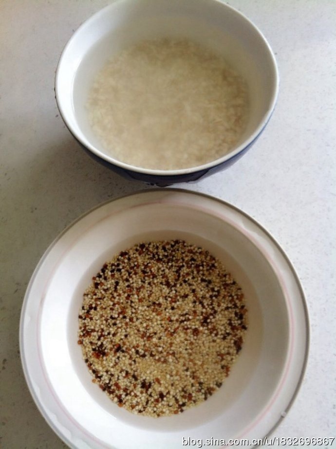 洋薏米牛油果色拉搭配日式烤芝麻醬的做法 步骤1